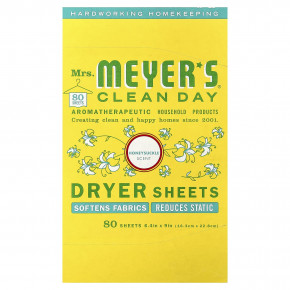 Mrs. Meyers Clean Day, салфетки для сушки волос, жимолость, 80 шт. - подробнее Mrs. Meyers Clean Day, салфетки для сушки волос, жимолость, 80 шт. - описание