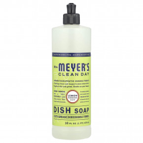 Mrs. Meyers Clean Day, средство для мыться посуды, вербена лимонная, 473 мл (16 жидк. унций) - подробнее Mrs. Meyers Clean Day, средство для мыться посуды, вербена лимонная, 473 мл (16 жидк. унций) - описание