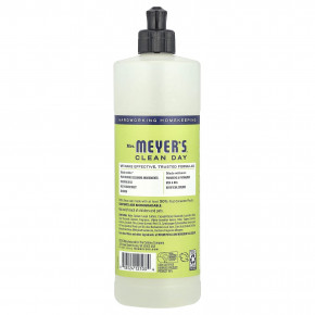 Mrs. Meyers Clean Day, средство для мыться посуды, вербена лимонная, 473 мл (16 жидк. унций) в Москве - eco-herb.ru | изображение Mrs. Meyers Clean Day, средство для мыться посуды, вербена лимонная, 473 мл (16 жидк. унций) в Москве - eco-herb.ru | фото