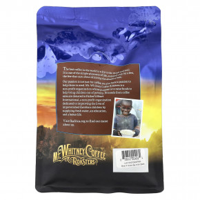 Mt. Whitney Coffee Roasters, органический французская обжарка, кофе из цельных зерен, темная обжарка, 340 г (12 унций) в Москве - eco-herb.ru | фото