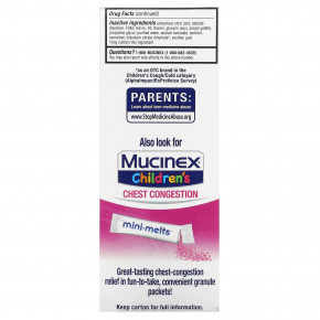 Mucinex, Children