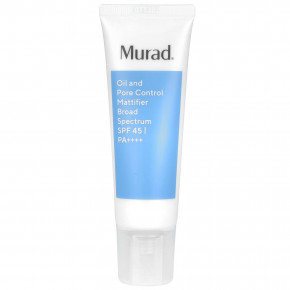 Murad, Acne Control, матирующее средство для борьбы с жиром и порами, SPF 45 PA ++++, 50 мл (1,7 жидк. унц.) - описание | фото