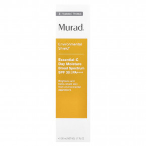 Murad, Environmental Shield, дневное увлажняющее средство Essential-C, SPF 30 PA +++, 50 мл (1,7 жидк. Унции) в Москве - eco-herb.ru | фото