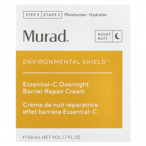 Murad, Environmental Shield, ночной восстанавливающий барьерный крем Essential-C, 50 мл (1,7 жидк. унц.) в Москве - eco-herb.ru | фото