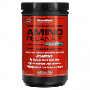 MuscleMeds, АМИНО ДЕКАНАТ, арбуз, 378 г (13,3 унции) - описание | фото