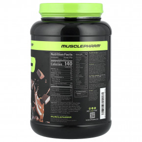 MusclePharm, Combat®, протеиновый порошок, шоколадное молоко, 900 г (2 фунта) в Москве - eco-herb.ru | фото