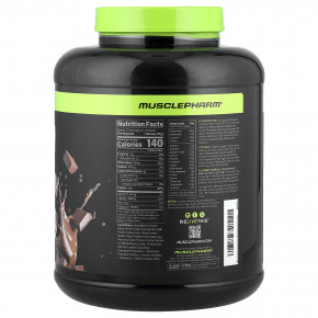 MusclePharm, Combat®, протеиновый порошок, со вкусом шоколадного молока, 1,9 кг (4,2 фунта) в Москве - eco-herb.ru | фото