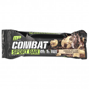 MusclePharm, Combat Sport, тесто для шоколадного печенья, 12 батончиков, 57 г (2,01 унции) в Москве - eco-herb.ru | фото