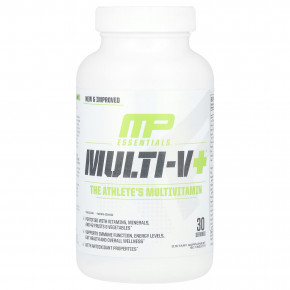 MusclePharm, Essentials, Multi-V+, 90 таблеток - описание | фото