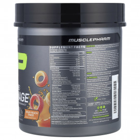 MusclePharm, Pro Series Wreckage™, предтренировочный комплекс, кусочки кислого персика, 440 г (15,5 унции) в Москве - eco-herb.ru | изображение MusclePharm, Pro Series Wreckage™, предтренировочный комплекс, кусочки кислого персика, 440 г (15,5 унции) в Москве - eco-herb.ru | фото