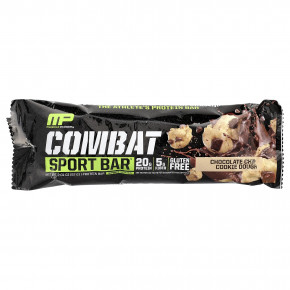 MusclePharm, Протеиновый батончик Combat Ready ™, тесто для шоколадного печенья, 4 батончика, 57 г (2,01 унции) в Москве - eco-herb.ru | изображение MusclePharm, Протеиновый батончик Combat Ready ™, тесто для шоколадного печенья, 4 батончика, 57 г (2,01 унции) в Москве - eco-herb.ru | фото