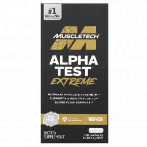 MuscleTech, AlphaTest™ Extreme, 150 Capsules в Москве - eco-herb.ru | фото