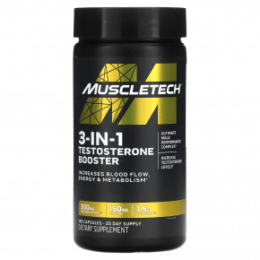 MuscleTech, Бустер тестостерона 3 в 1, 100 капсул в Москве - eco-herb.ru | фото