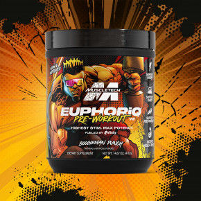 MuscleTech, EuphoriQ® Pre-Workout V2, Boogieman Punch, 416 г (14,67 унции) в Москве - eco-herb.ru | фото