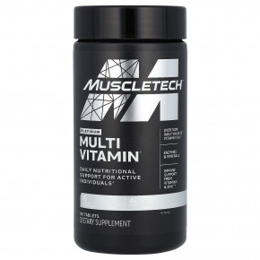 MuscleTech, Platinum Multivitamin, мультивитамины, 90 таблеток - описание