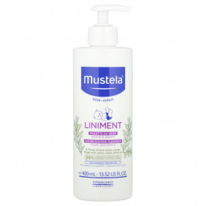 Mustela, Baby, Liniment, очищающее средство для смены подгузников, 400 мл (13,52 жидк. Унции) - описание | фото