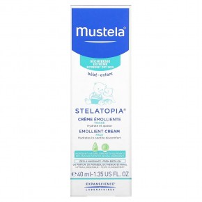 Mustela, Baby, смягчающий крем для лица Stelatopia, 40 мл (1,35 жидк. Унции) в Москве - eco-herb.ru | фото