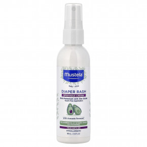 Mustela, крем от опрелостей для детей, без отдушки, 88 мл (3 жидк. унции) - описание | фото