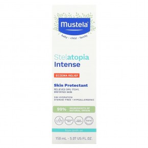 Mustela, Stelatopia Intense, средство от экземы, средство для защиты кожи, без отдушек, 150 мл (5,07 жидк. Унции) в Москве - eco-herb.ru | фото