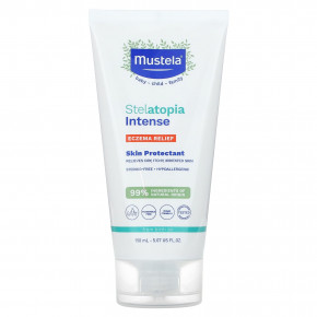 Mustela, Stelatopia Intense, средство от экземы, средство для защиты кожи, без отдушек, 150 мл (5,07 жидк. унц.) - описание | фото