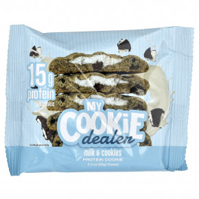My Cookie Dealer Protein, протеиновое печенье, молоко и печенье, 12 шт. по 63 г (2,2 унции) в Москве - eco-herb.ru | изображение My Cookie Dealer Protein, протеиновое печенье, молоко и печенье, 12 шт. по 63 г (2,2 унции) в Москве - eco-herb.ru | фото