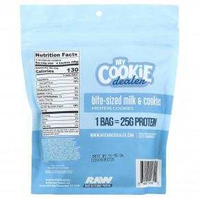 My Cookie Dealer Protein, протеиновое печенье, молоко и печенье, 142 г (5 унций) в Москве - eco-herb.ru | изображение My Cookie Dealer Protein, протеиновое печенье, молоко и печенье, 142 г (5 унций) в Москве - eco-herb.ru | фото