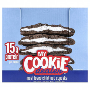 My Cookie Dealer Protein, протеиновое печенье, самое любимое кексы детства, 12 шт. по 63 г (2,2 унции) в Москве - eco-herb.ru | изображение My Cookie Dealer Protein, протеиновое печенье, самое любимое кексы детства, 12 шт. по 63 г (2,2 унции) в Москве - eco-herb.ru | фото