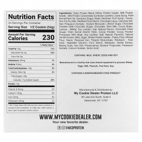 My Cookie Dealer Protein, протеиновое печенье, со вкусом шоколадного ганаша, 12 шт. по 108 г (3,8 унции) в Москве - eco-herb.ru | изображение My Cookie Dealer Protein, протеиновое печенье, со вкусом шоколадного ганаша, 12 шт. по 108 г (3,8 унции) в Москве - eco-herb.ru | фото