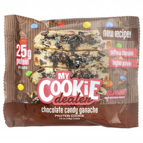 My Cookie Dealer Protein, протеиновое печенье, со вкусом шоколадного ганаша, 12 шт. по 108 г (3,8 унции) в Москве - eco-herb.ru | изображение My Cookie Dealer Protein, протеиновое печенье, со вкусом шоколадного ганаша, 12 шт. по 108 г (3,8 унции) в Москве - eco-herb.ru | фото