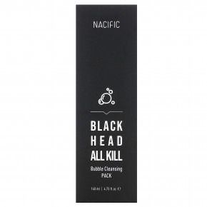Nacific, Black Head All Kill, пузырчатая очищающая маска, 140 мл (4,73 жидк. унц.) в Москве - eco-herb.ru | фото