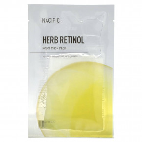 Nacific, Relief Beauty Mask Pack, травяной ретинол, 1 шт., 30 г (1,05 унции) в Москве - eco-herb.ru | фото