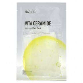 Nacific, Vita Ceramide, увлажняющая косметическая маска, 1 листовая маска, 30 г (1,05 унции) в Москве - eco-herb.ru | фото