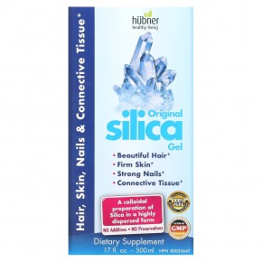 Naka Herbs & Vitamins Ltd, Hubner, Original Silica Gel, 17 fl oz (500 ml) в Москве - eco-herb.ru | фото