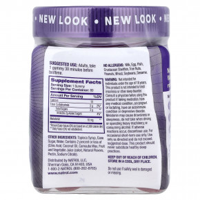 Natrol, MeltoninMax™, голубика, 10 мг, 80 жевательных мармеладок в Москве - eco-herb.ru | фото