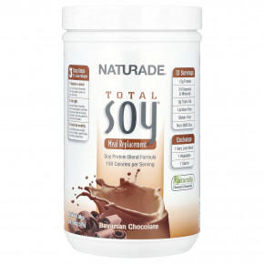 Naturade, Total Soy®, заменитель еды, баварский шоколад, 507 г (1 фунт 1,88 унции) - описание | фото