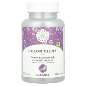 Natural Balance, Colon Clenz, 120 вегетарианских капсул - описание