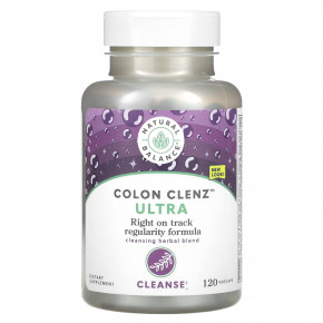 Natural Balance, Colon Clenz Ultra, очищающая травяная смесь, 120 растительных капсул в Москве - eco-herb.ru | фото