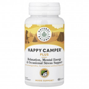 Natural Balance, Happy camper® Plus, 60 растительных капсул в Москве - eco-herb.ru | изображение Natural Balance, Happy camper® Plus, 60 растительных капсул в Москве - eco-herb.ru | фото
