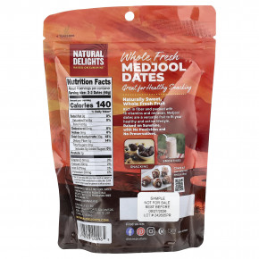 Natural Delights, Medjool, свежие финики, цельные, 227 г (8 унций) в Москве - eco-herb.ru | изображение Natural Delights, Medjool, свежие финики, цельные, 227 г (8 унций) в Москве - eco-herb.ru | фото