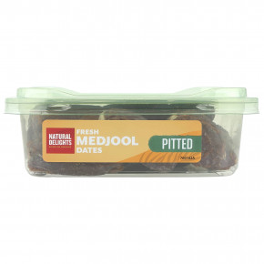 Natural Delights, Свежие финики Medjool, без косточек, 340 г (12 унций) в Москве - eco-herb.ru | фото