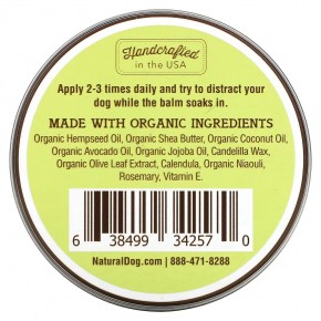 Natural Dog Company, Бальзам от морщин, 59 мл (2 унции) в Москве - eco-herb.ru | фото