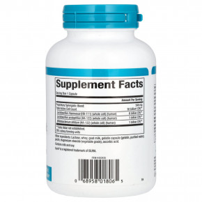 Natural Factors, ацидофилус и бифидус, 10 млрд, 180 капсул в Москве - eco-herb.ru | фото