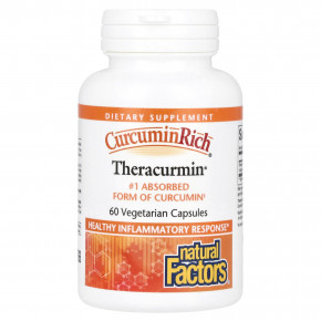 Natural Factors, CurcuminRich®, Theracurmin®, 30 мг, 60 вегетарианских капсул в Москве - eco-herb.ru | изображение Natural Factors, CurcuminRich®, Theracurmin®, 30 мг, 60 вегетарианских капсул в Москве - eco-herb.ru | фото