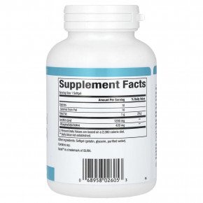 Natural Factors, фосфатидилхолин (ФХ), 420 мг, 90 капсул в Москве - eco-herb.ru | фото