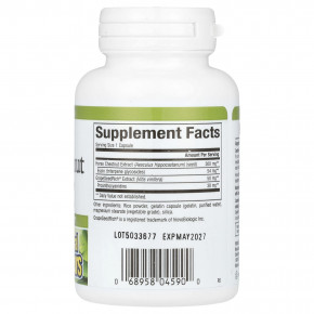 Natural Factors, HerbalFactors, конский каштан с GrapeSeedRich, 350 мг, 60 капсул в Москве - eco-herb.ru | фото