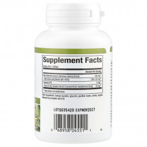 Natural Factors, HerbalFactors®, сереноя с ликопином, 60 капсул в Москве - eco-herb.ru | фото