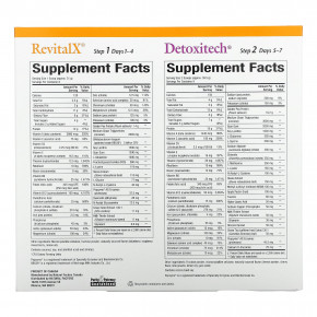 Natural Factors, Питательное очищение за 7 дней с RevitalX и Detoxitech, 603,5 г (1,33 фунта) в Москве - eco-herb.ru | фото