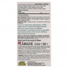 Natural Factors, Whole Earth & Sea®, мультивитамины для женщин, 60 вегетарианских капсул в Москве - eco-herb.ru | фото