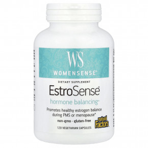 Natural Factors, WomenSense®, EstroSense®, 120 вегетарианских капсул - описание | фото