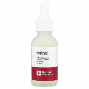 Natural Outcome, ретинол, возвратная сыворотка, 30 мл (1 унция) - описание | фото